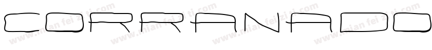 Corranado ExpandedRegular字体转换